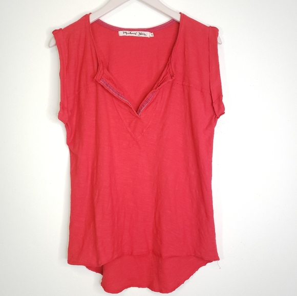 Anthropologie Michael Stars Cap Tee Shirt OS - Picture 1 of 9